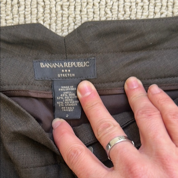 Banana Republic Brown Stretch Pants🌿 - Picture 2 of 5